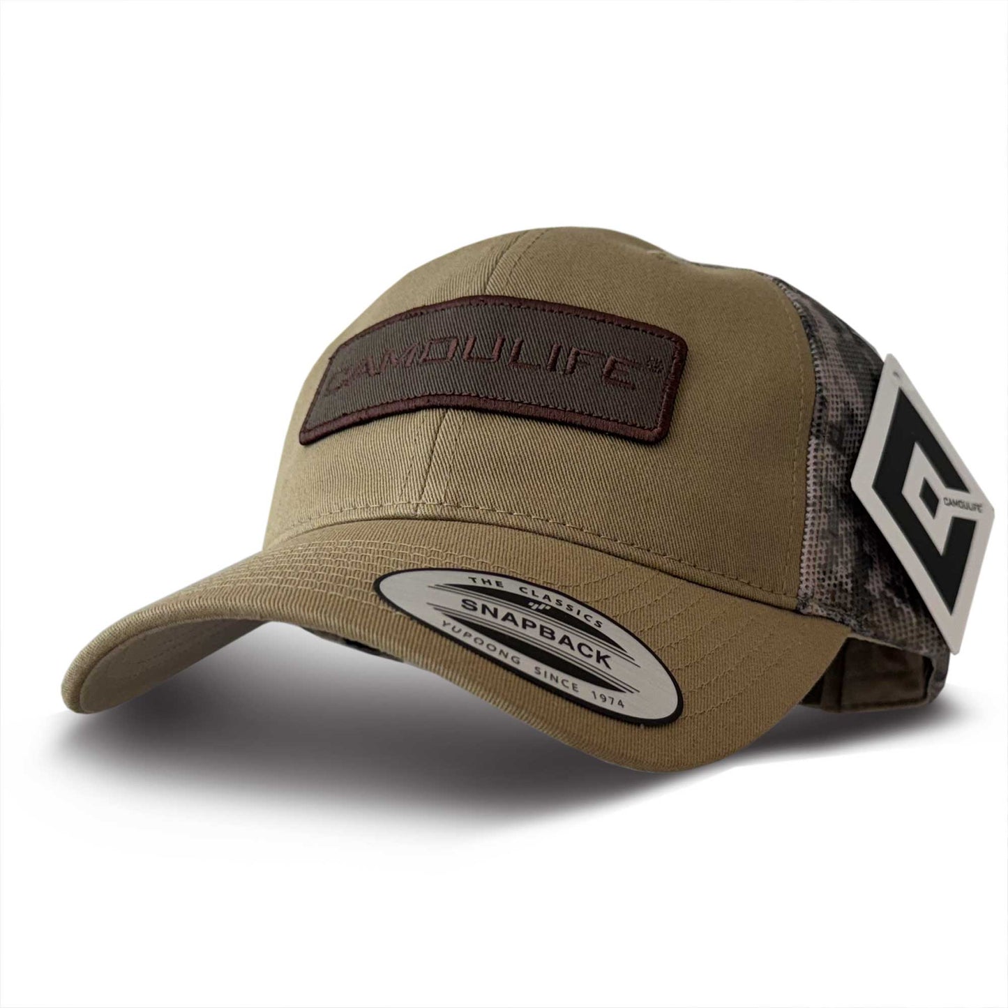 Camoulife Hunting Outdoor YP Unstructured Trucker Baseball Camo Camouflage Cap