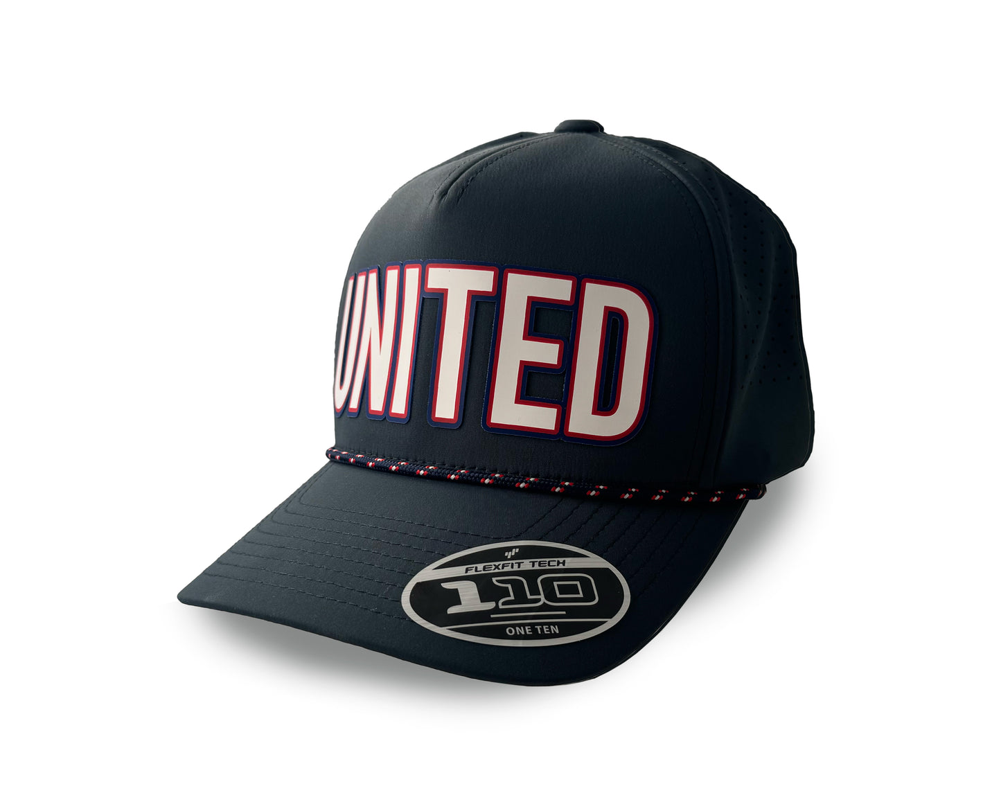 United America Transfer 5-Panel Rope, Lightweight, Comfortable Baseball Cap